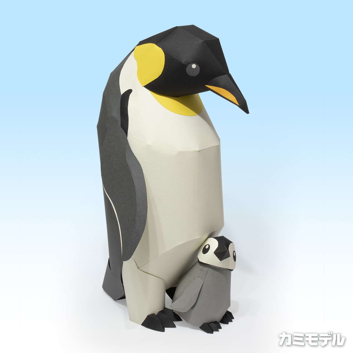 コウテイペンギンの親子