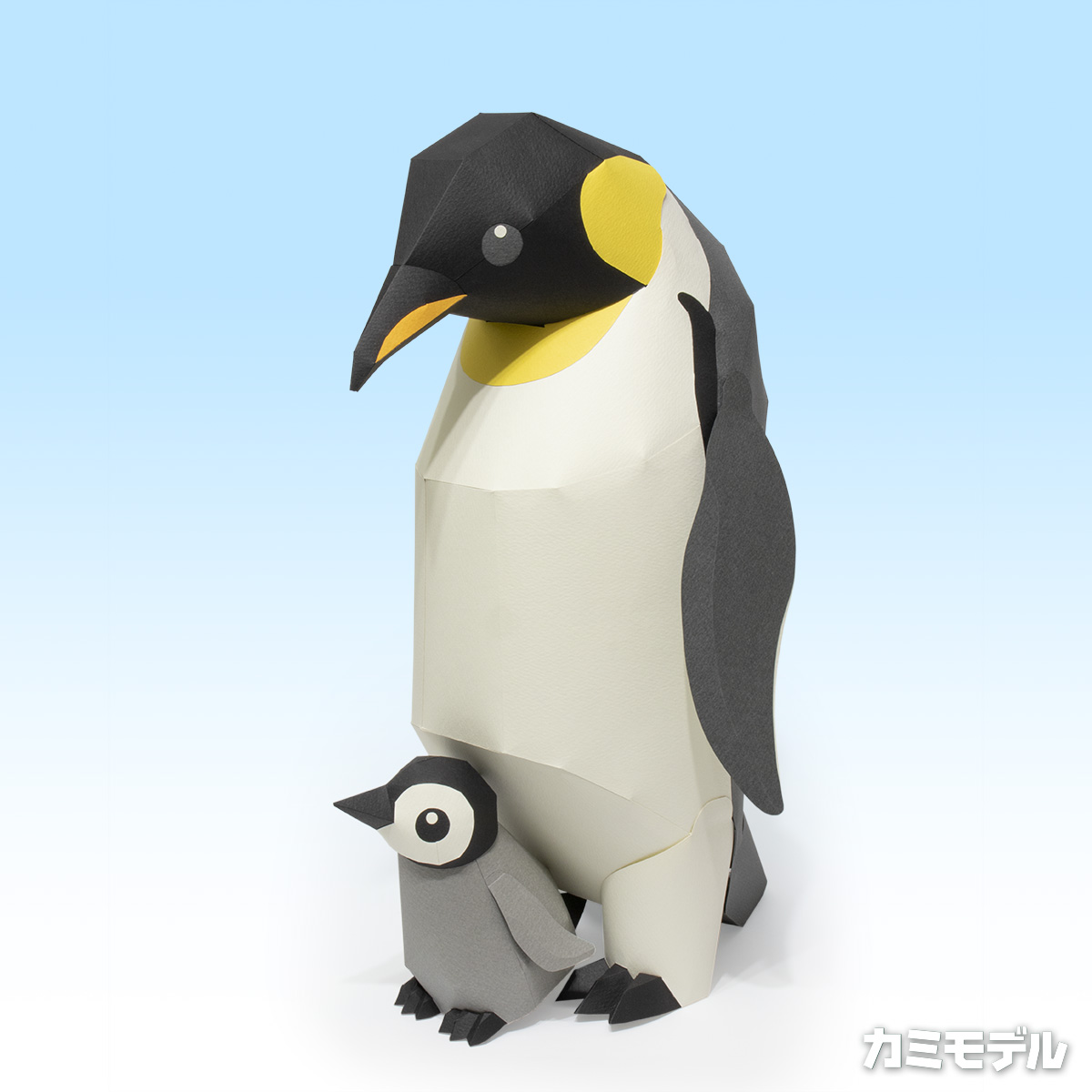 コウテイペンギンの親子